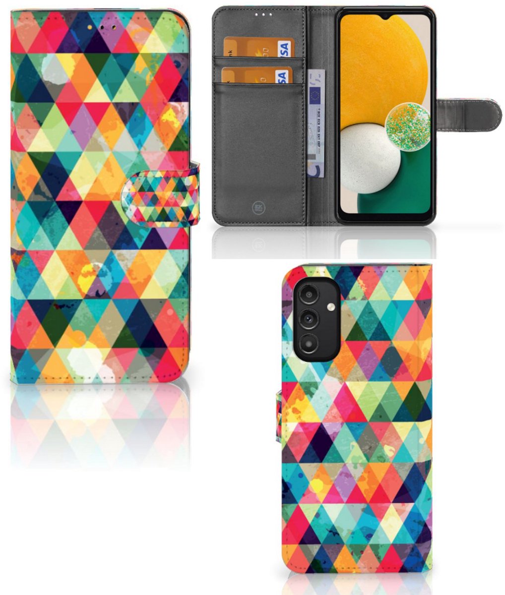 Samsung Galaxy A14 5G Telefoon Hoesje Geruit