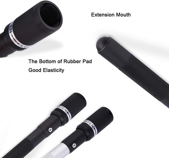 Thelauzy - Cue Extender - Billiard Accessoire - Lichtgewicht en Sterk - Zwart - Telescopische Cue Verlenger - Geschikt voor Snooker - 12.6 Inch — afbeelding 3