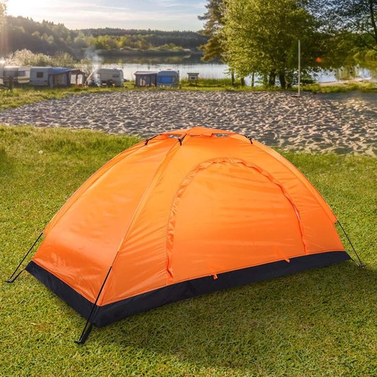 EGoods - Pop-up tent voor 2 personen, waterdicht en ultralicht voor kamperen, vissen en klimmen van Merkloos — afbeelding 5