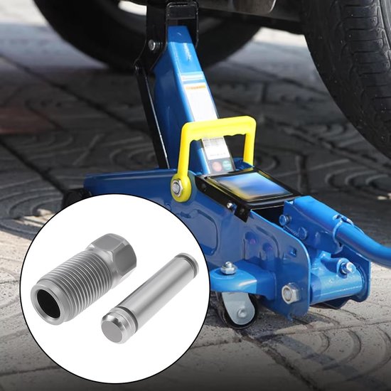 Hydraulische Vloerkrik Afdichtingsset - Oliepomp Cilinder Kit - Auto Onderhoud - Lekvrij Hogedruk Rubber - 18MM - Zilver — afbeelding 3
