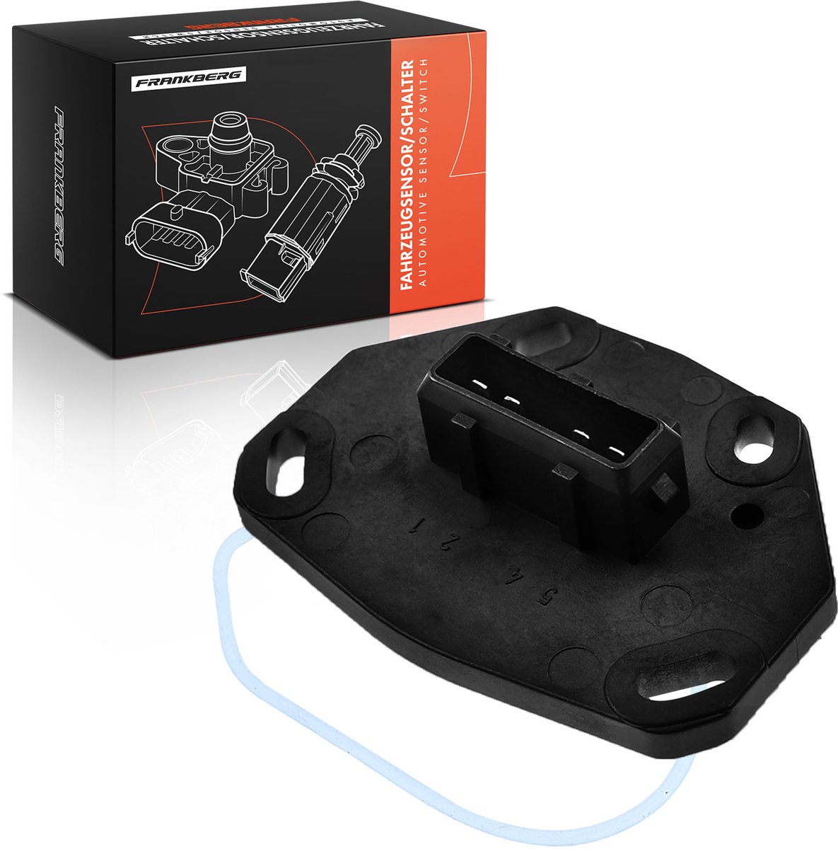 Frankberg 1x gaskleppositiesensor voor VW Golf III Seat Cordoba 1.8L