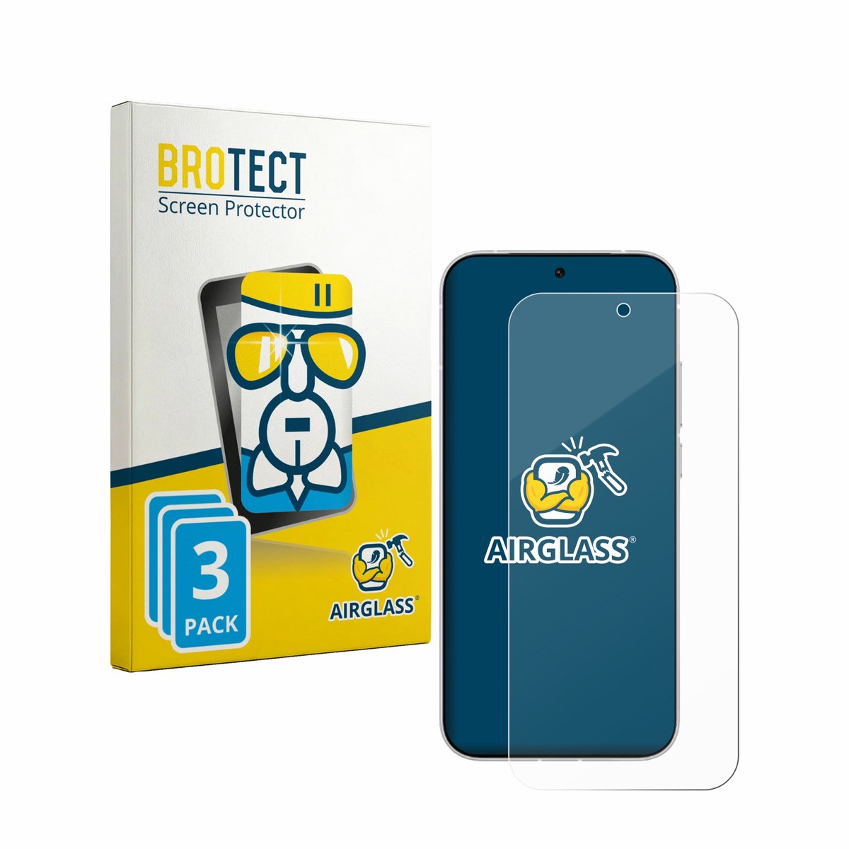 Screenprotector 3 Stuks voor Vivo iQOO Z11 Turbo Beschermglas transparant