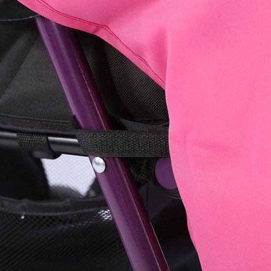 Kinderwagen Voetenzak Windscherm Hoes Slaapnest Universeel Warm Waterdicht (Roze) — afbeelding 4