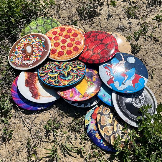Discraft ESP Buzzz Supercolor Midrange Disc Golf Disc - Custom Design Discraft Discraft Discs - Straight Flying en Geweldig voor alle vaardigheidsniveaus - Gratis Mini Marker Inbegrepen — afbeelding 5