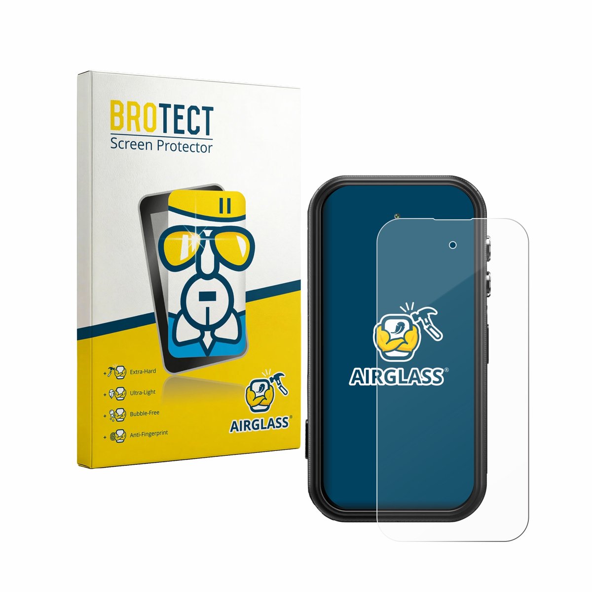 Screenprotector voor Fossibot F116 Pro 5G Beschermglas transparant