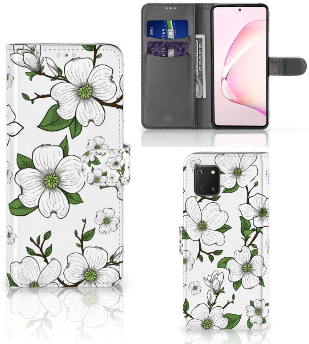 Samsung Note 10 Lite Hoesje Dogwood Flowers