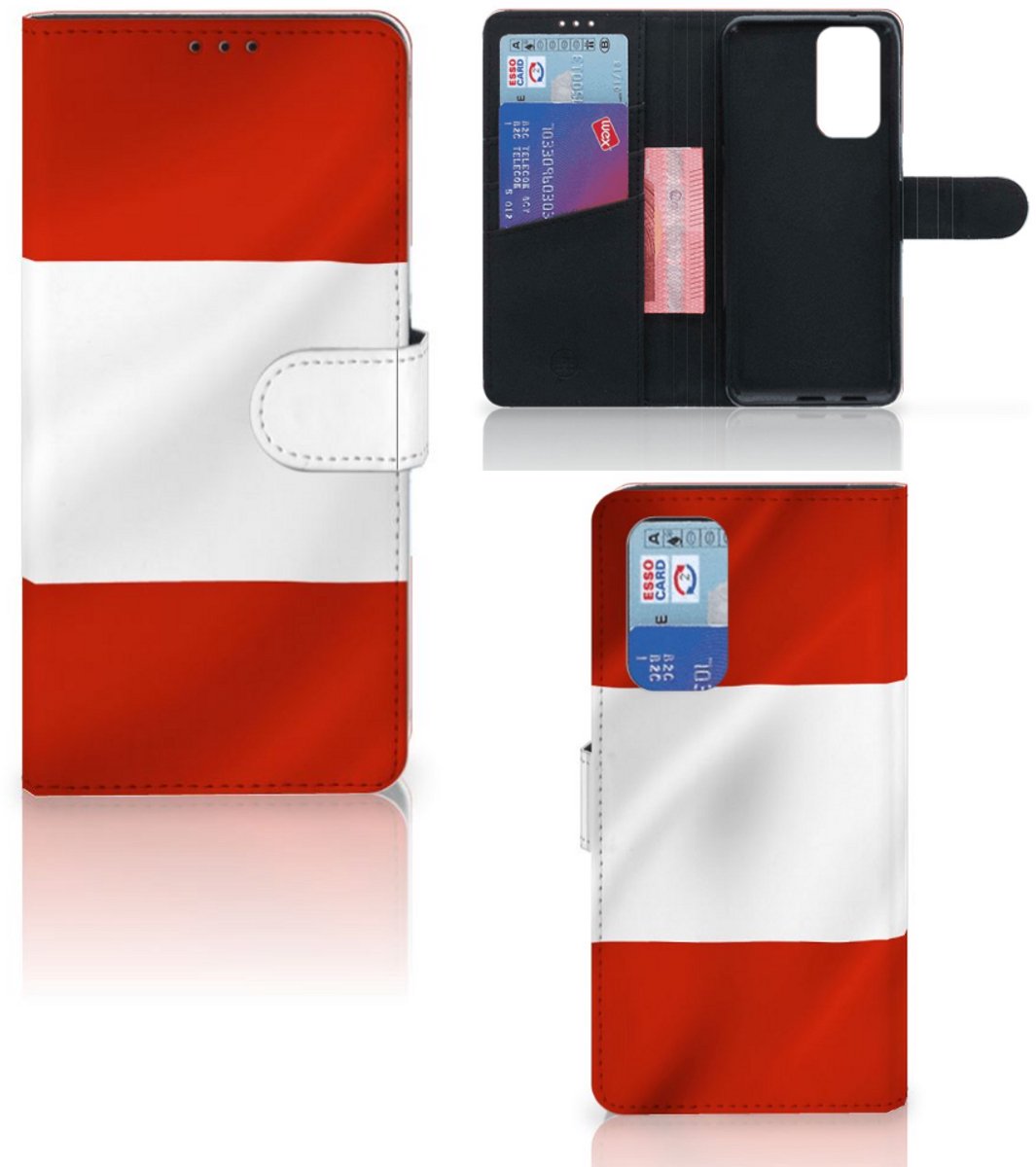 OnePlus 9 Pro Bookstyle Case Oostenrijk