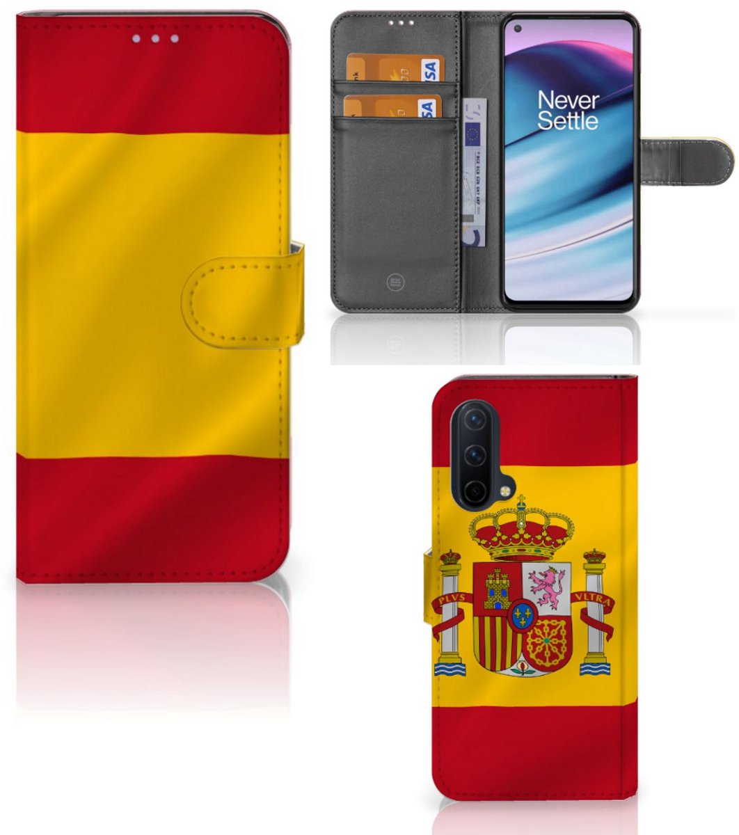OnePlus Nord CE 5G Bookstyle Case Spanje