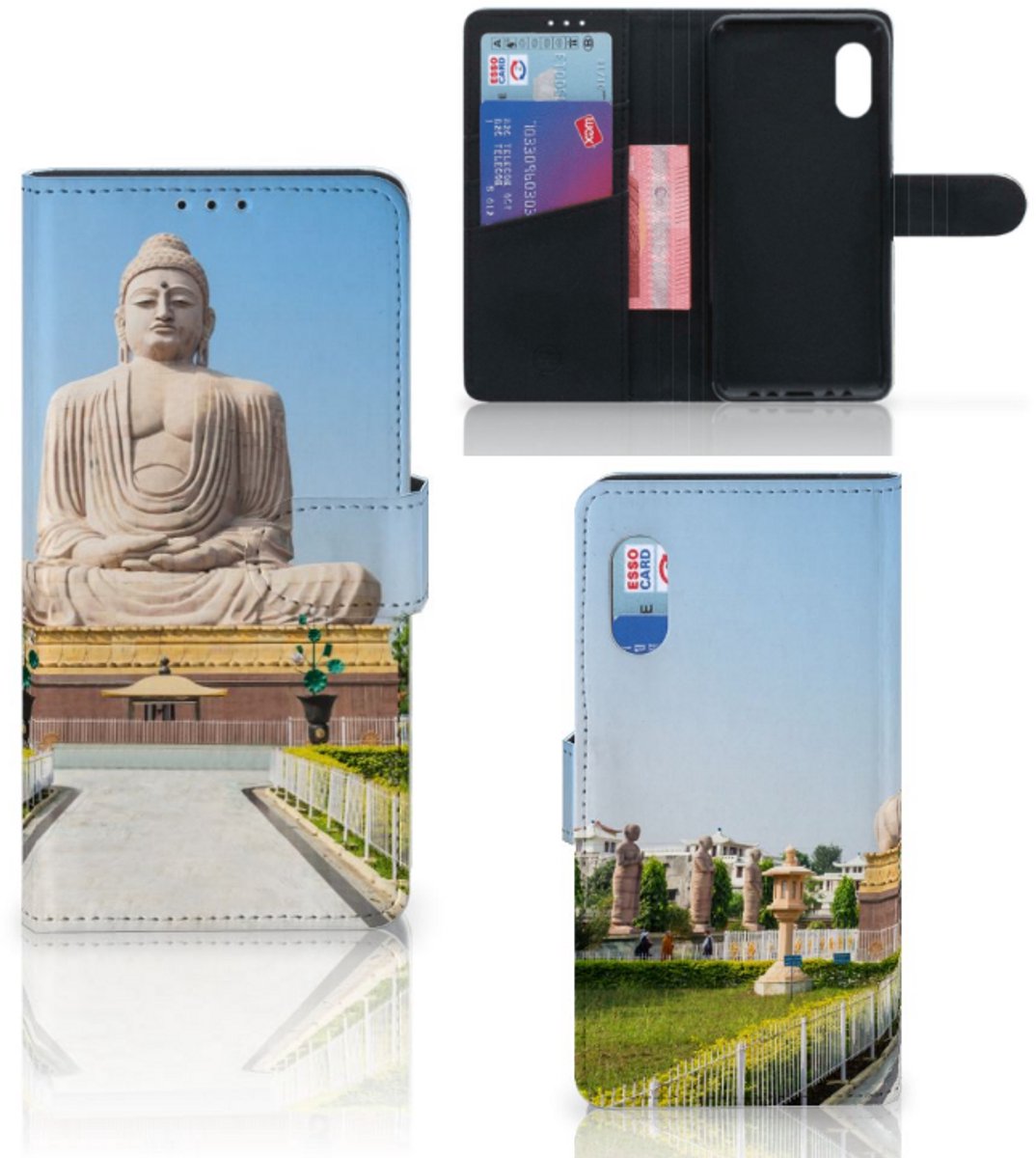 Samsung Xcover Pro Flip Cover Boeddha
