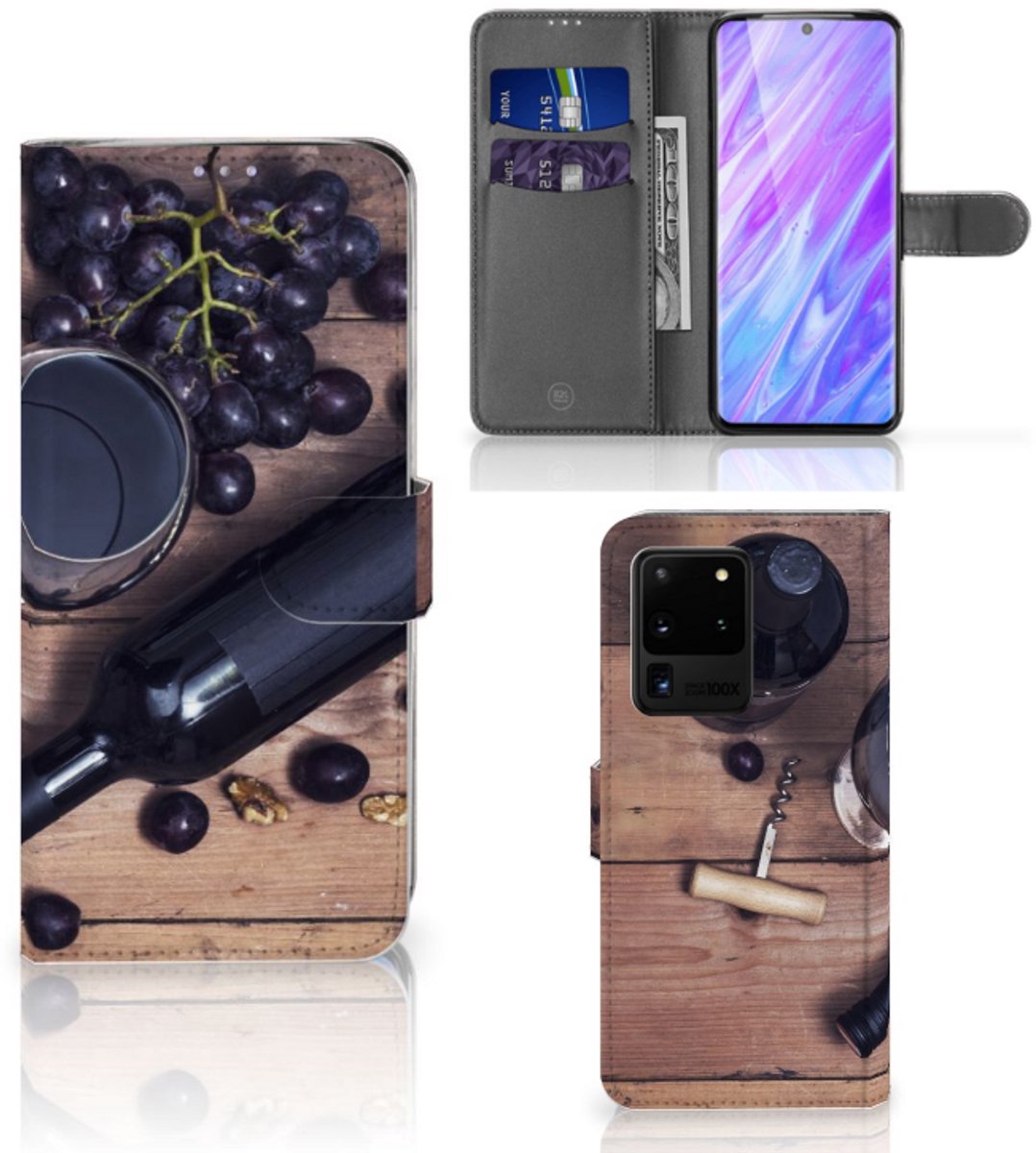Samsung Galaxy S20 Ultra Book Cover Wijn