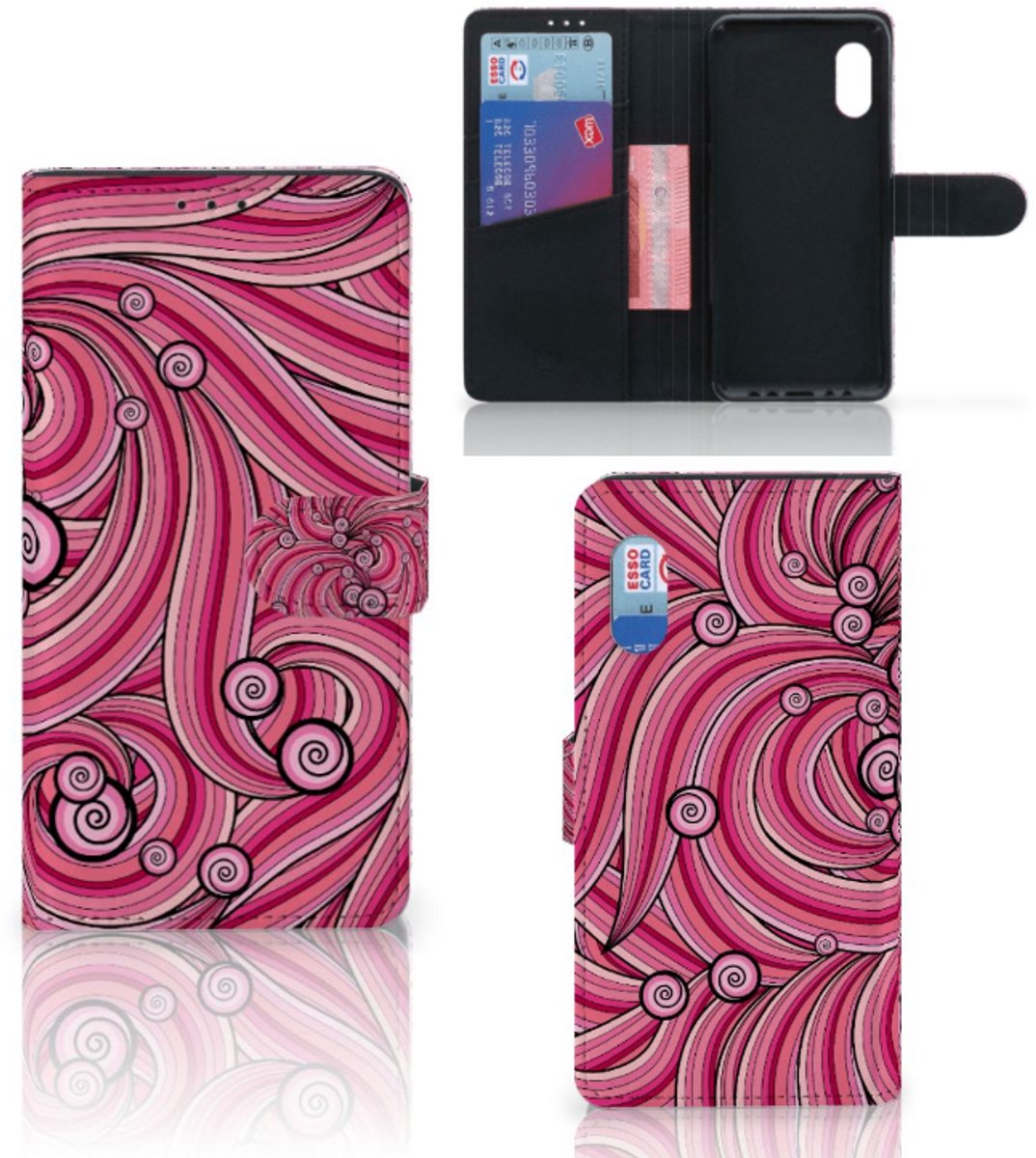 Samsung Xcover Pro Hoesje Swirl Pink