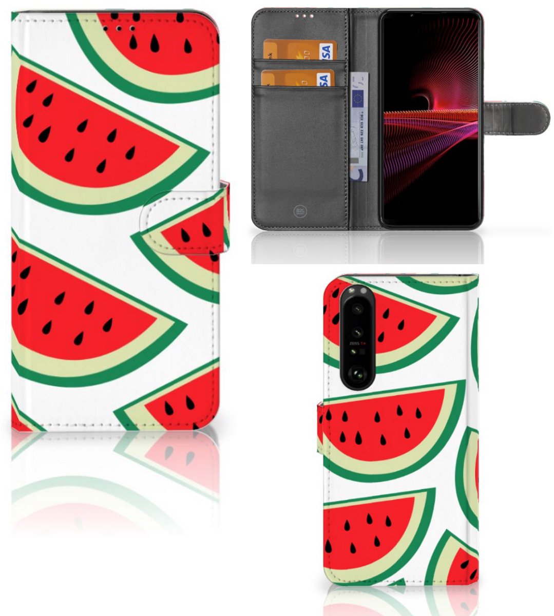 Sony Xperia 1 III Book Cover Watermelons