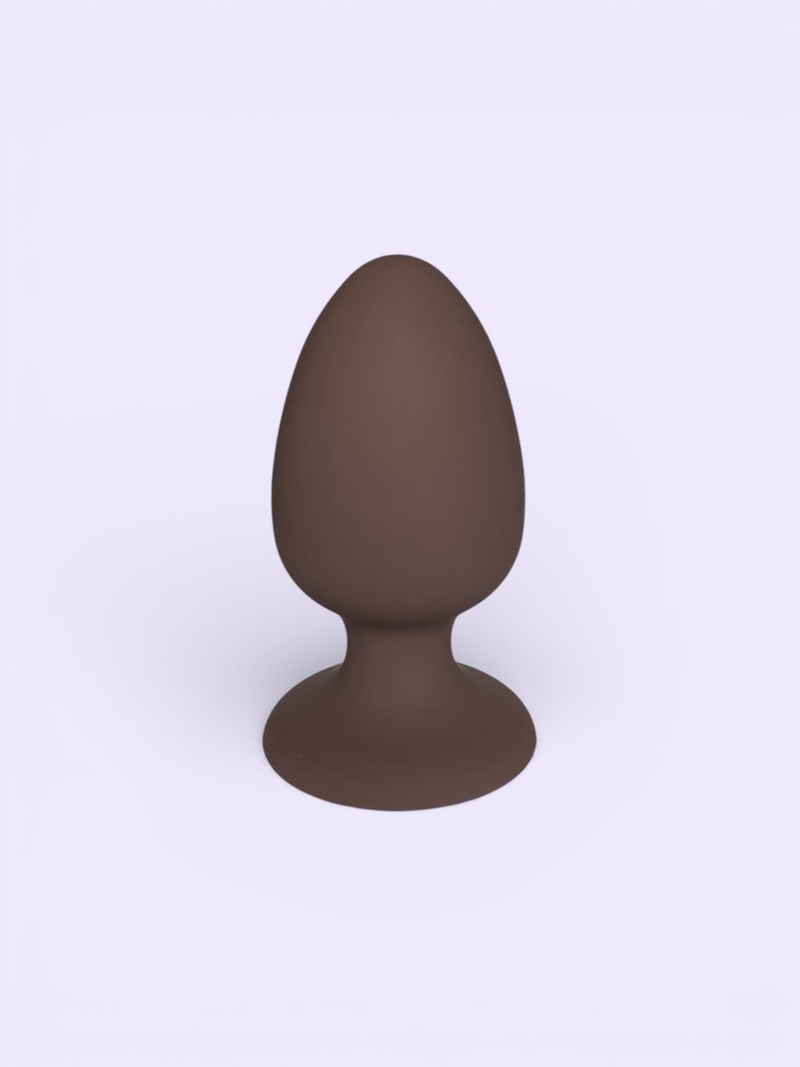 Soft Silicone Verzwaarde Buttplug - 166 gram