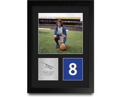 HWC Trading Trevor Francis Birmingham City Geschenken Afgedrukt Gesigneerde Handtekening Foto Voor Voetbalfans En Voetbalsupporters - A4 Portret Ingelijst