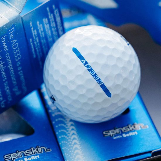 Golfballen - Golfbal heren - Spelverbetering Golf - Lage Compressie - 12 stuks - Wit — afbeelding 2