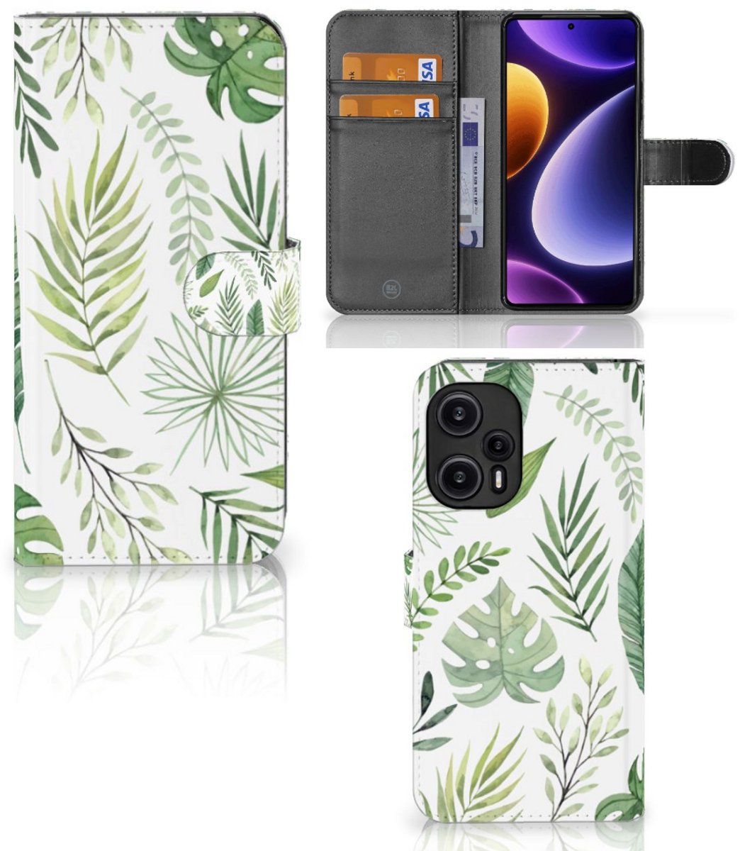 Xiaomi Poco F5 Hoesje Leaves