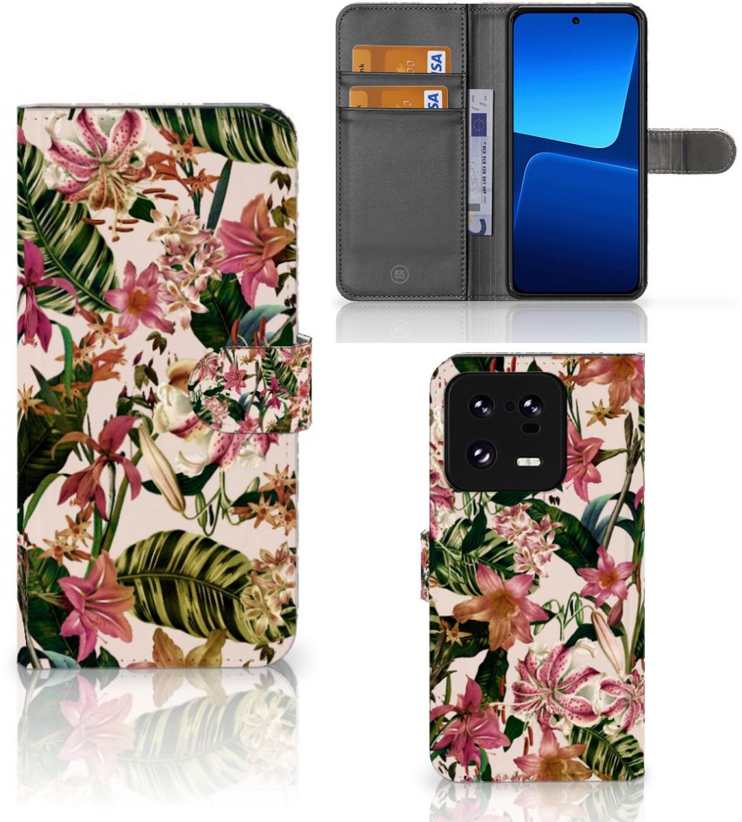Xiaomi 13 Pro Hoesje Flowers