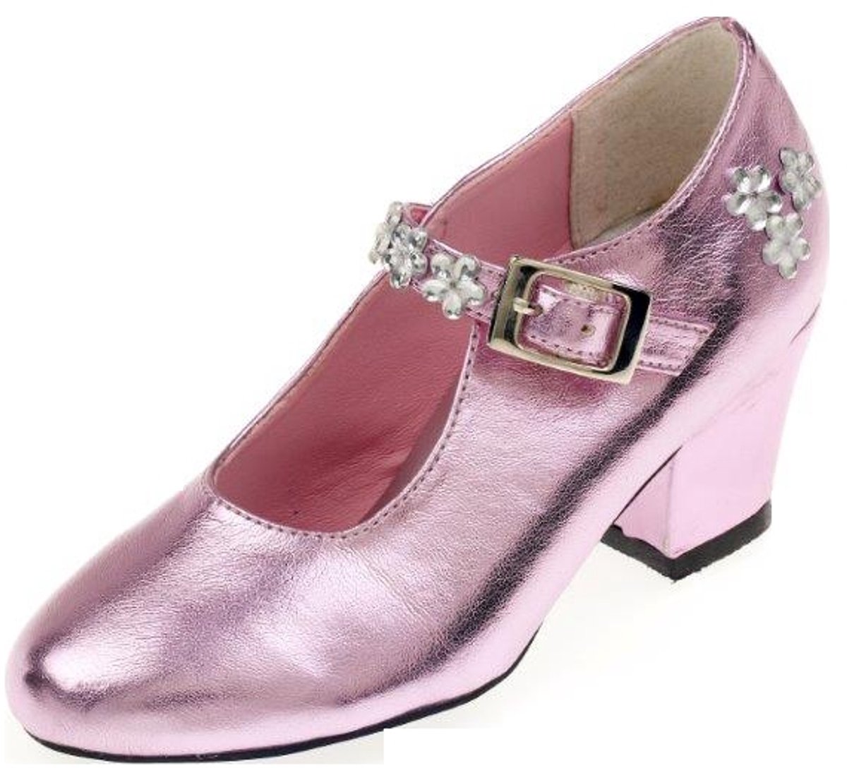 Rose & Romeo Souza Schoentjes hoge hak Madeleine, roze metallic, mt. 26 (1 paar)