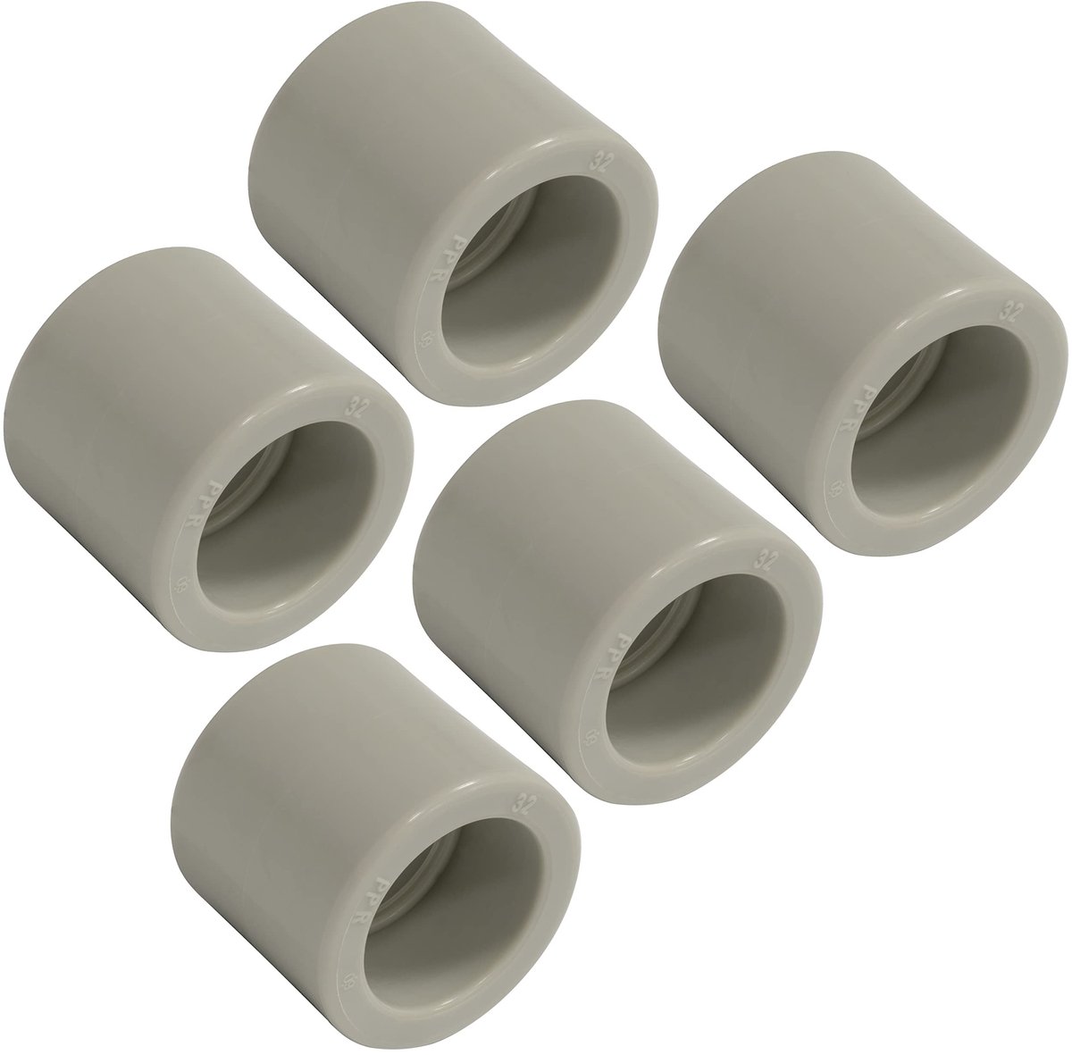 Cosensi Fittingen - Set van 5 - Ø 32 mm - Voorleiding en sanitaire toepassingen - Drukbestendig - Voor waterinstallaties