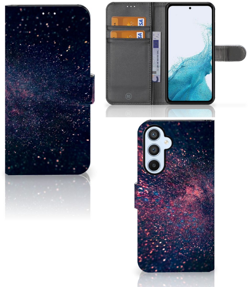 Samsung Galaxy A54 5G Book Case Stars