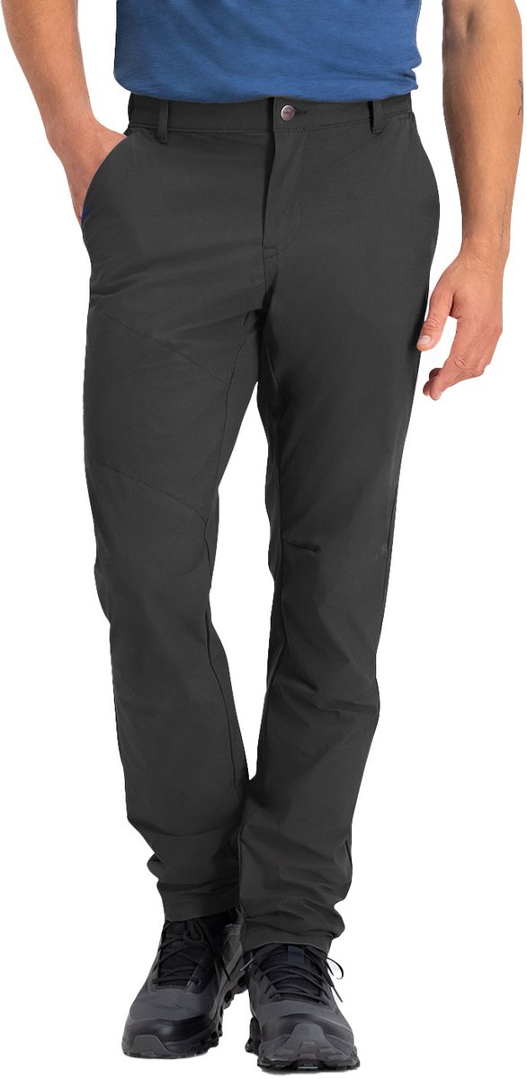 NOMAD® Wandelbroek Heren Phantom Lichtgewicht & Sneldrogend Stretch Outdoor Broek Waterafstotend Grijs