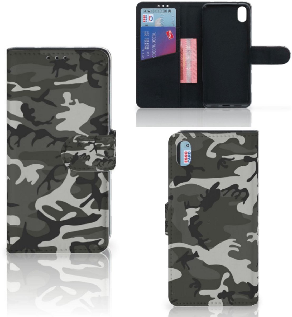 Xiaomi Redmi 7A Telefoon Hoesje Army Light