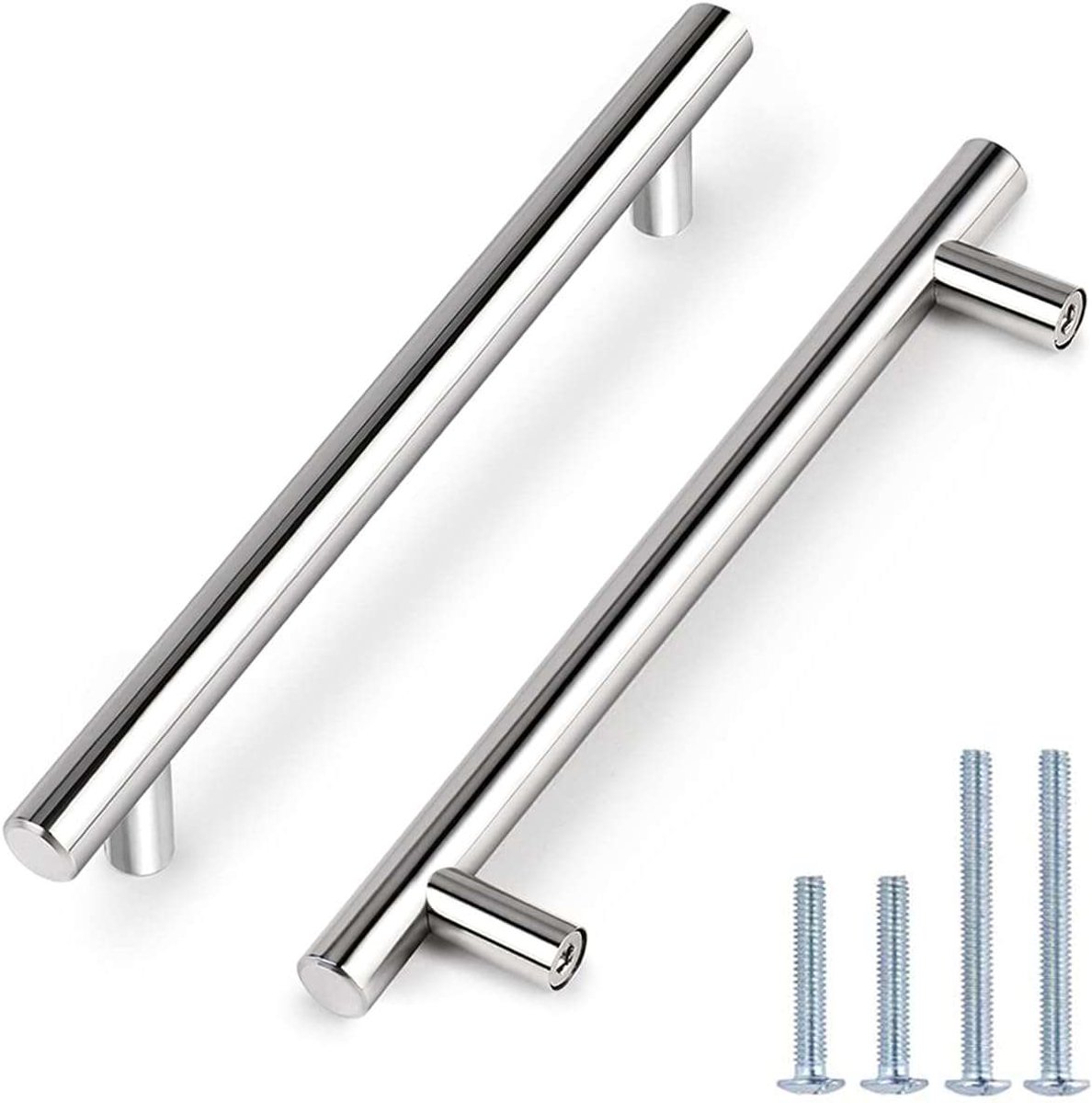 CE - Meubelgreep Reling - Roestvrijstalen - Zilver - 256mm