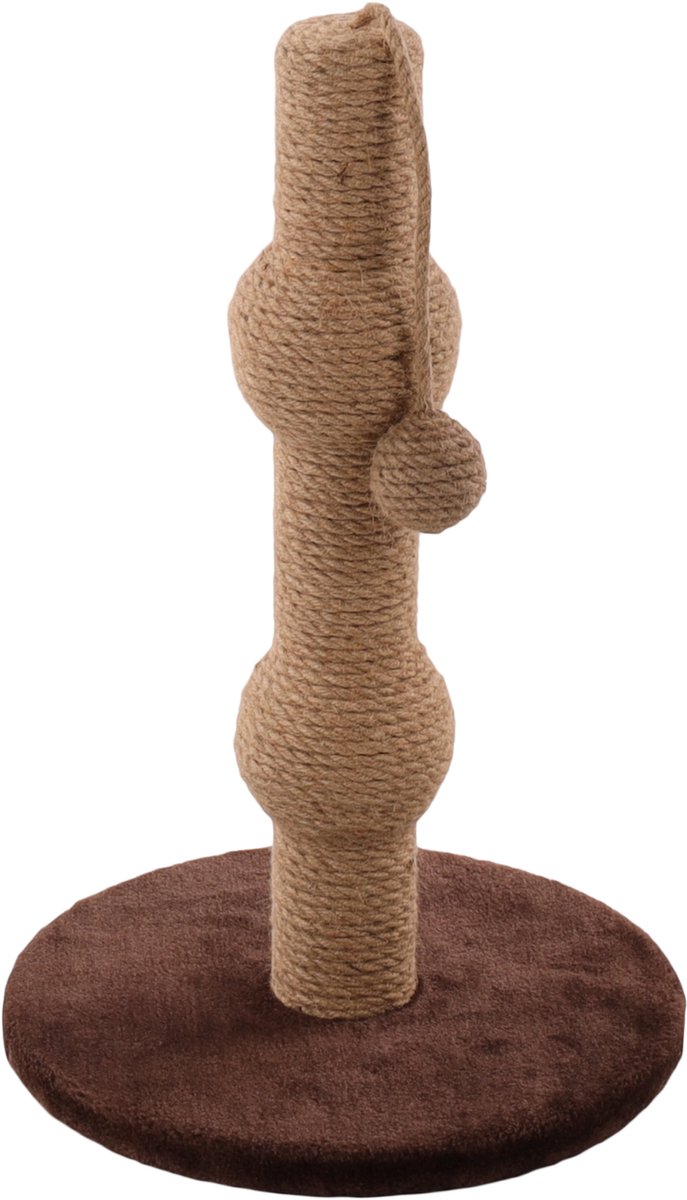 FLAMINGO-Katten-krabpaal-Curvy-beige-48,5-cm-560315