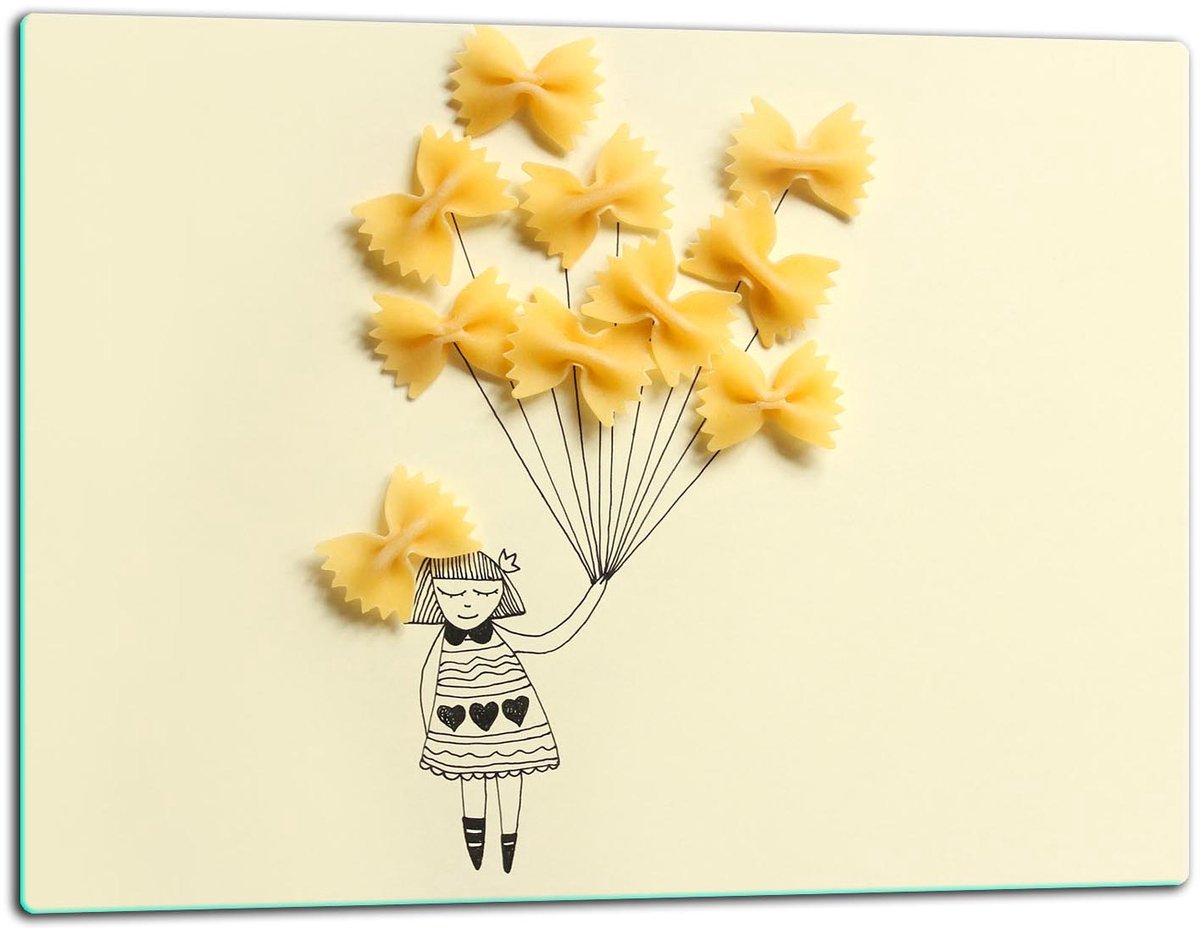 TMK ArtDeko - Snijplank - Glas - 52x40cm - Inductiekookplaten