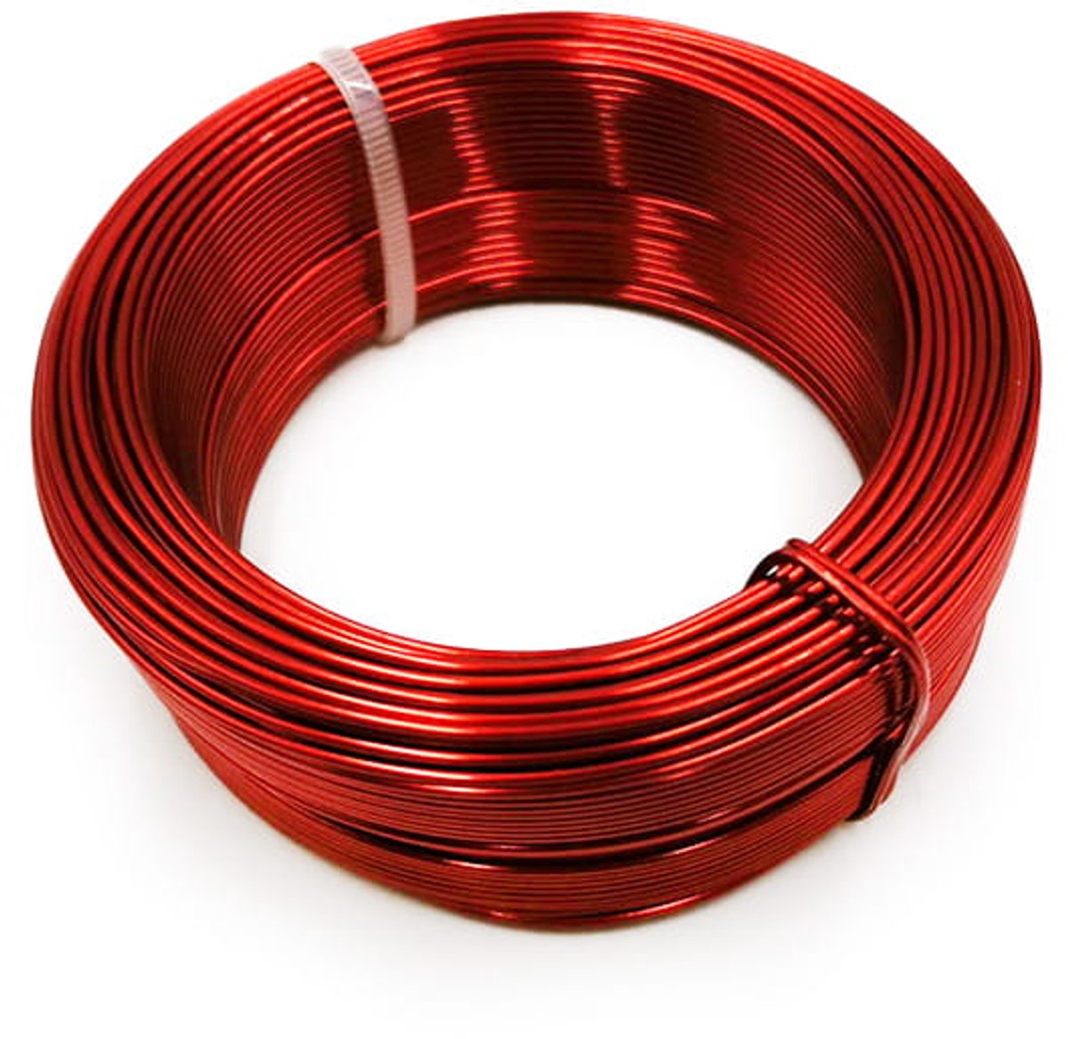 Mech-Mech Serie - Floristendraad - 1mmx50m - Klein - Rood