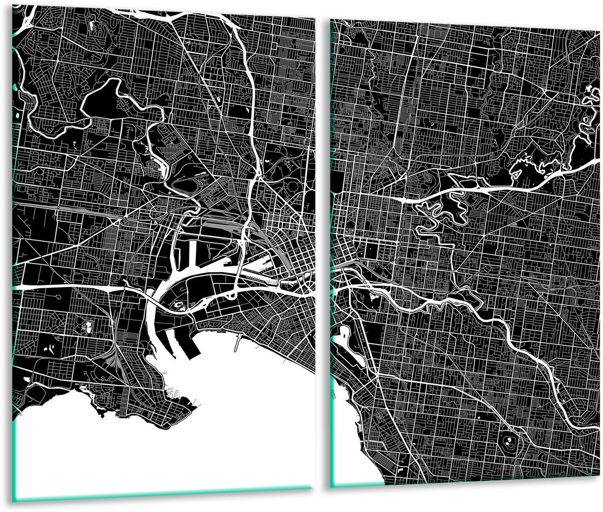 TMK ArtDeko - Snijplank - 30x52cm - Glas - Mapa Ontwerp