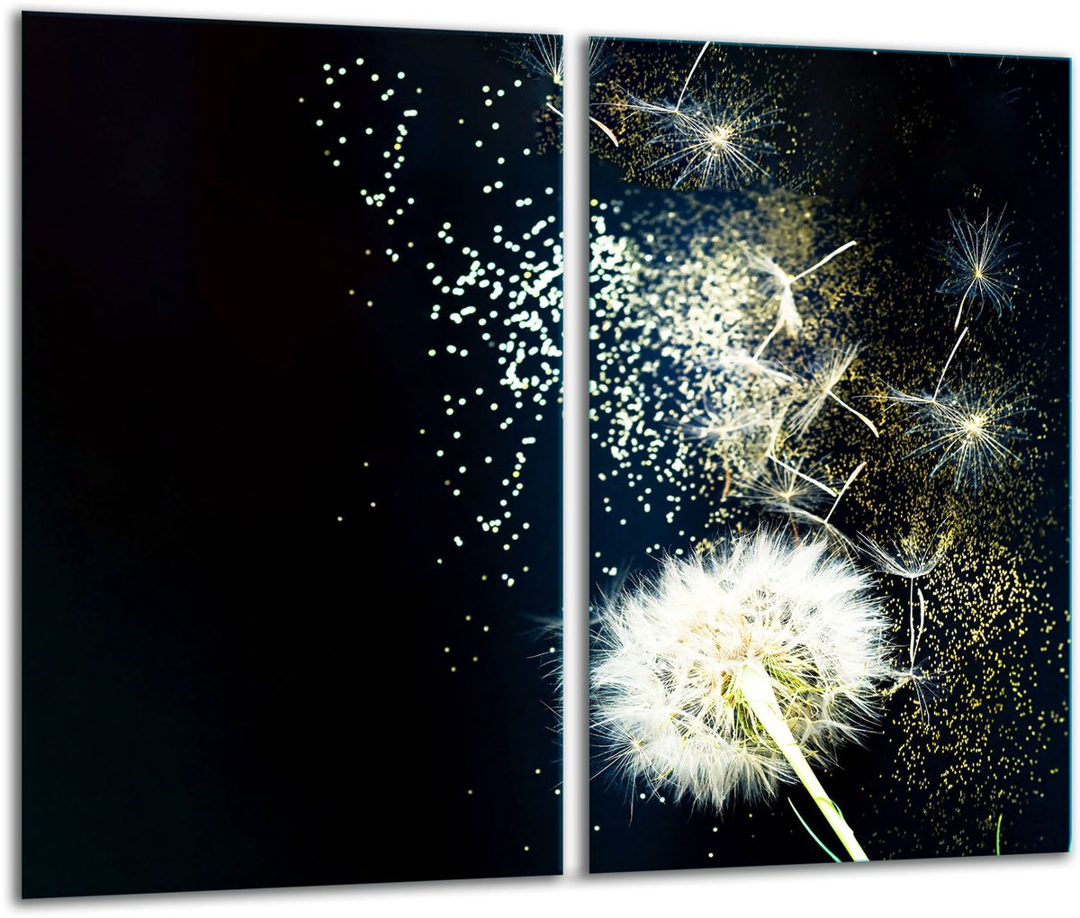 TMK ArtDeko - Glazen Snijplank - 52x60cm - Inductiekookplaten