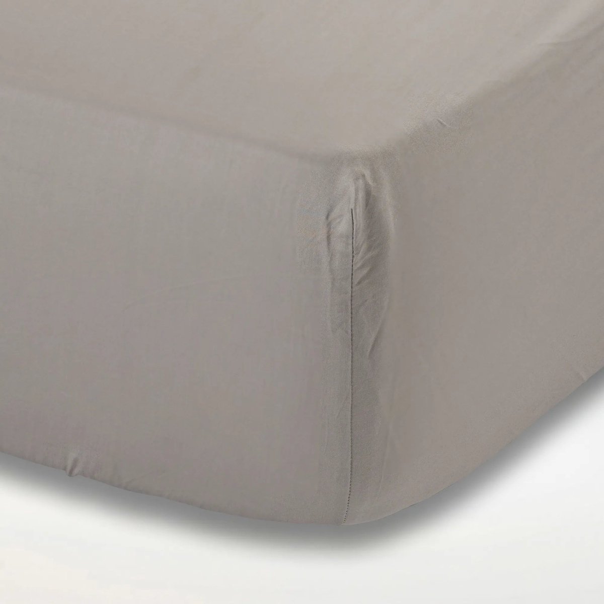 Zilvergrijs 100% Katoensatijn Hoeslaken 80x200 - Voor matrassen van 18–25 cm & Zijdezacht en ademend katoensatijn