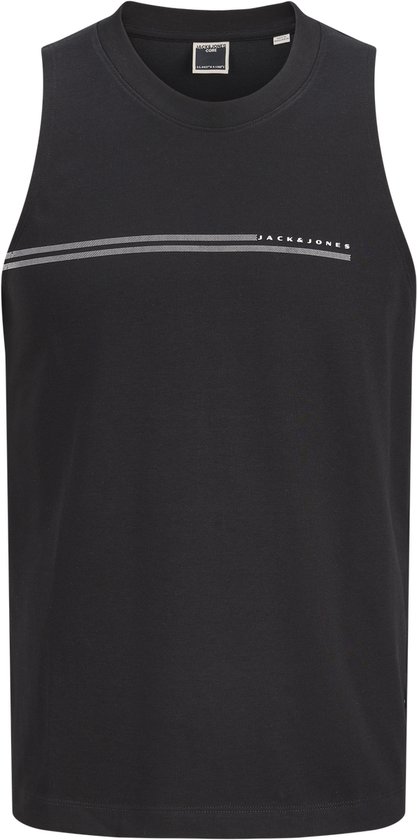JACK&JONES CORE - JCOFUSION CHEST BRAND SLEVELESS TEE CREW T-shirt Homme