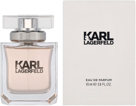 Karl Lagerfeld Eau de Parfum 85ml avec son emballage.