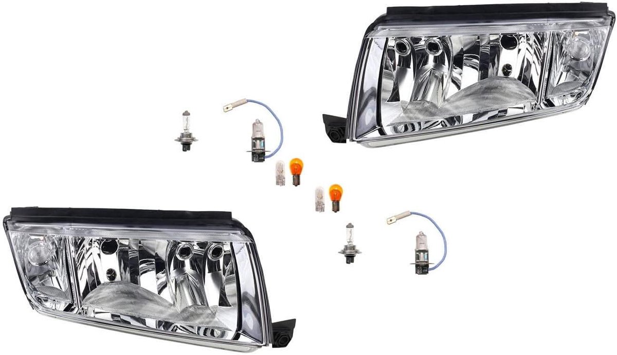 Koplampen Set - Verlichting Auto - Auto Verlichten - Halogeen Lamp - 2 kg - Transparant