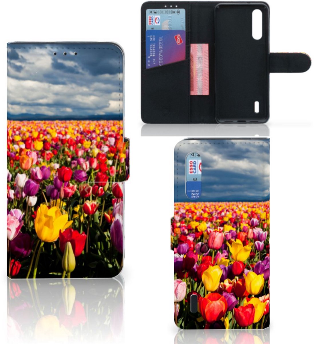 Xiaomi Mi 9 Lite Hoesje Tulpen