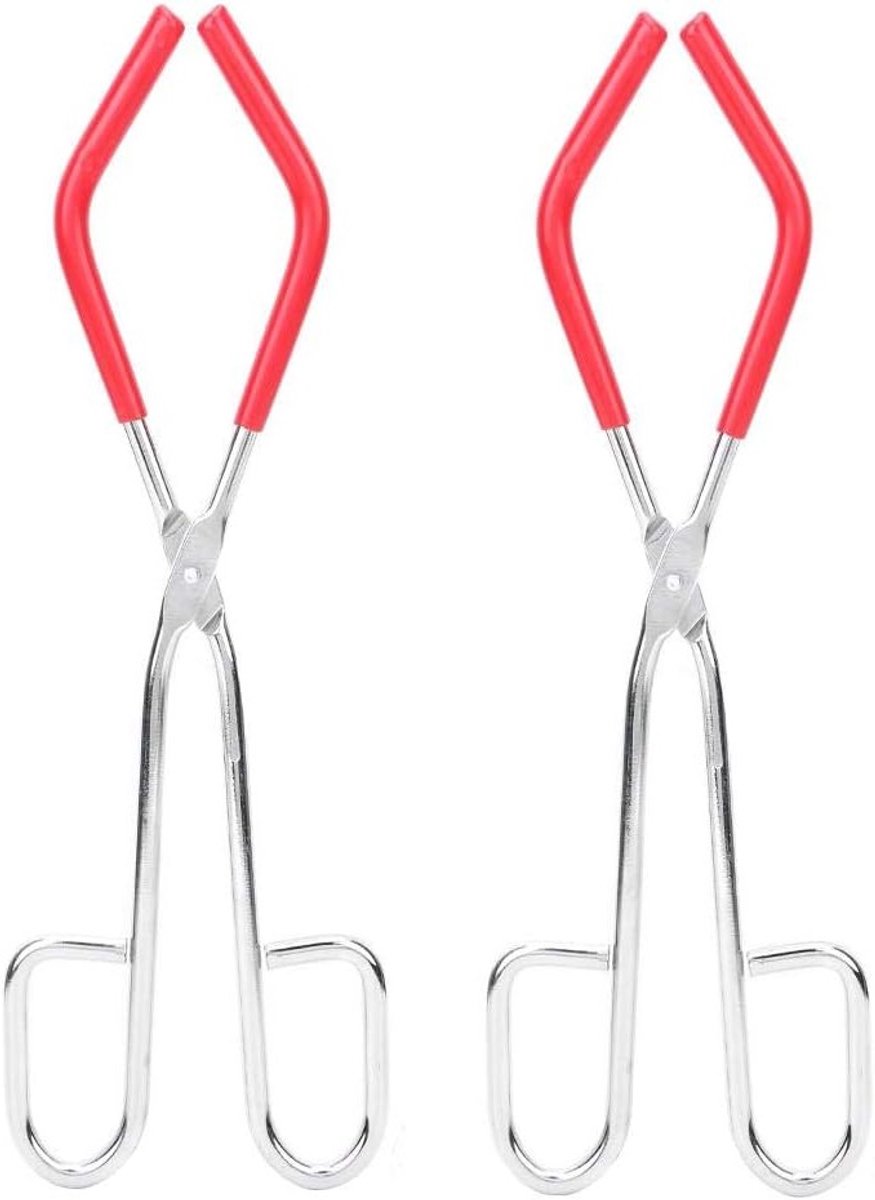 Laboratoriumtangen met rubberen handgrepen voor 50ml tot 1000ml bekers - Laboratoriumaccessoires en gereedschap