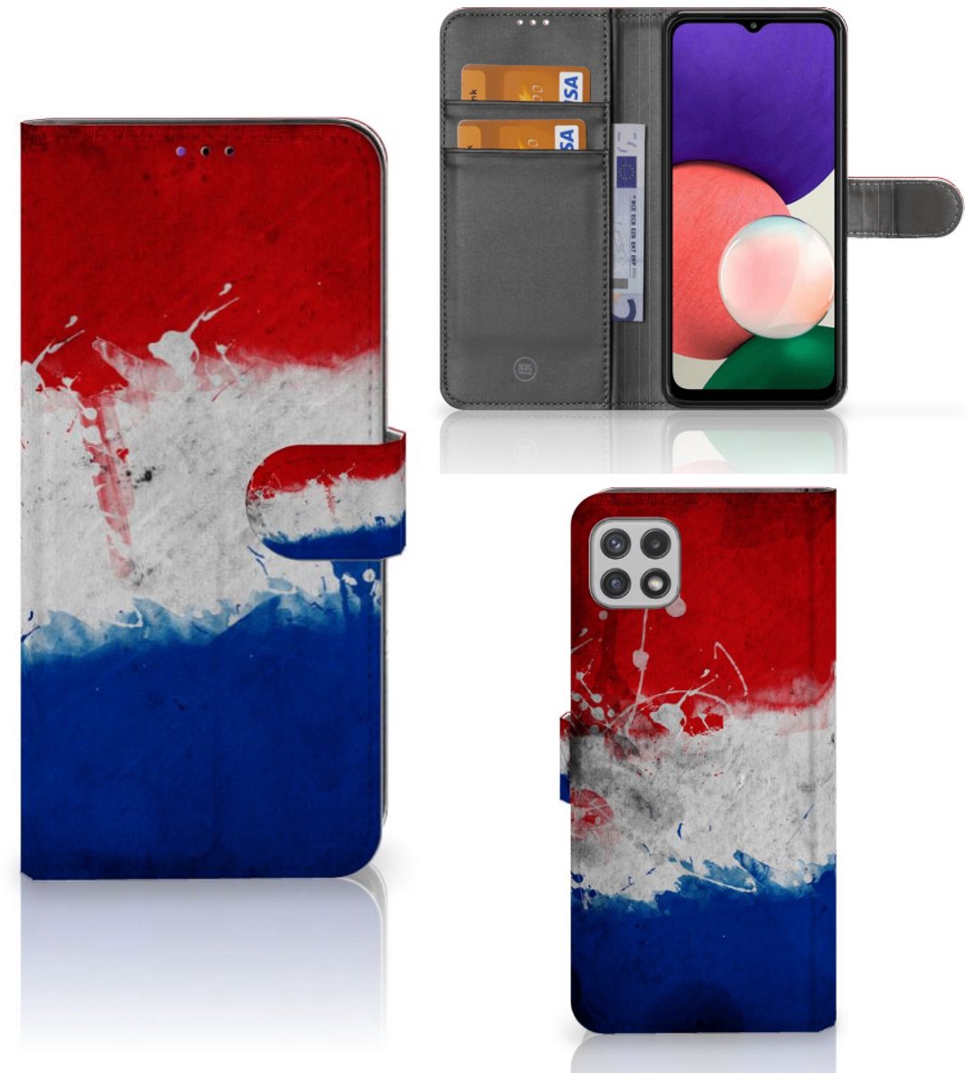Book Case voor Samsung Galaxy A22 5G Bookstyle Case Nederland