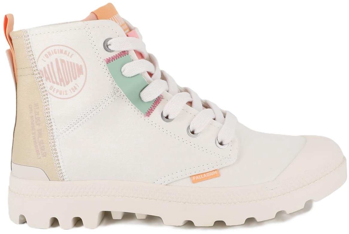 Damestrainers Palladium Pampa Hi Urban Layer Roomwit-m