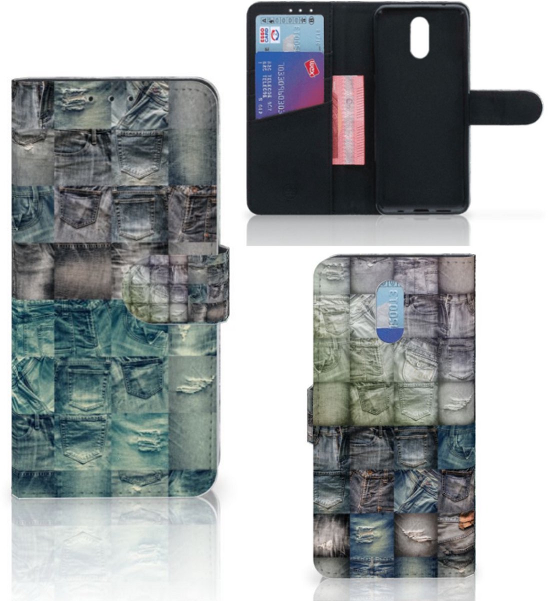 Wallet Case met Pasjes Nokia 2.3 Spijkerbroeken