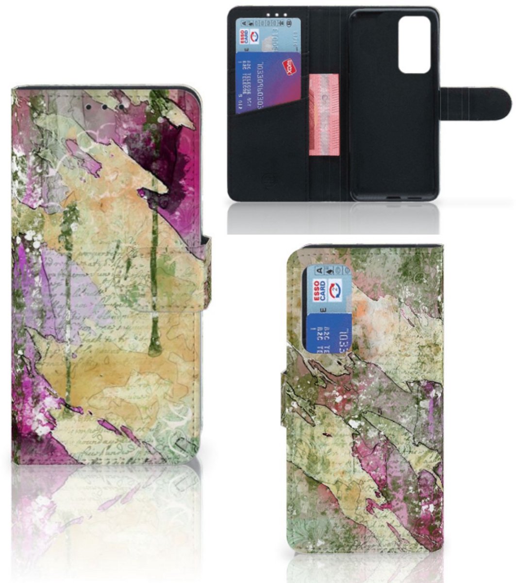 Hoesje Huawei P40 Letter Painting
