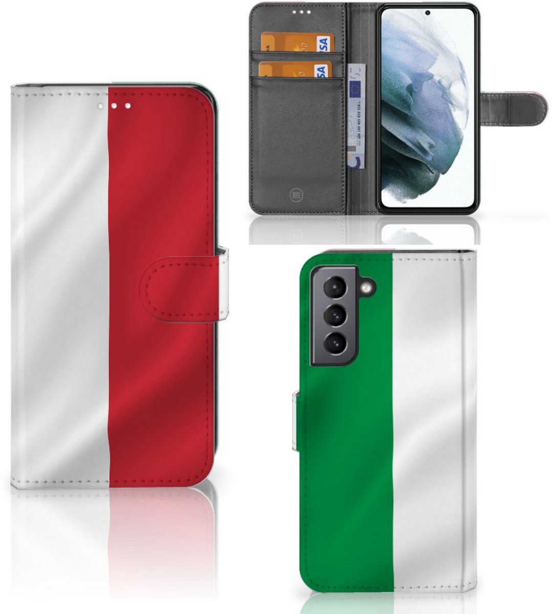 Samsung Galaxy S21 FE Bookstyle Case Italië