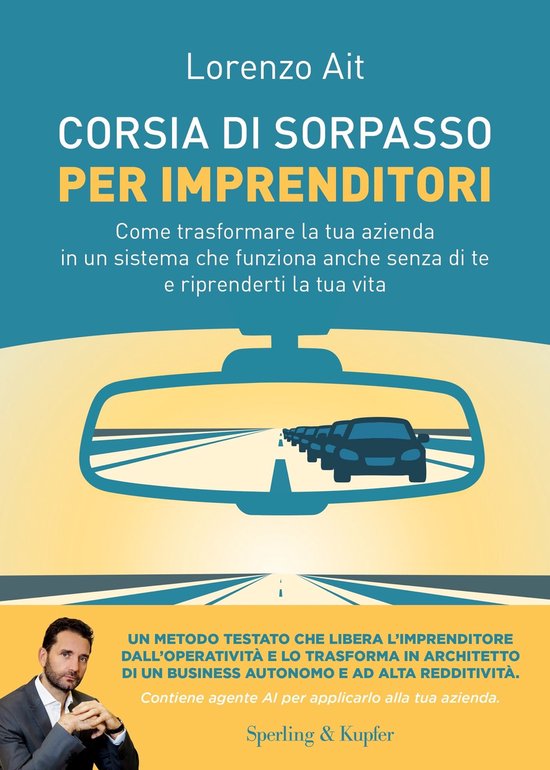 Corsia di sorpasso per imprenditori - cover