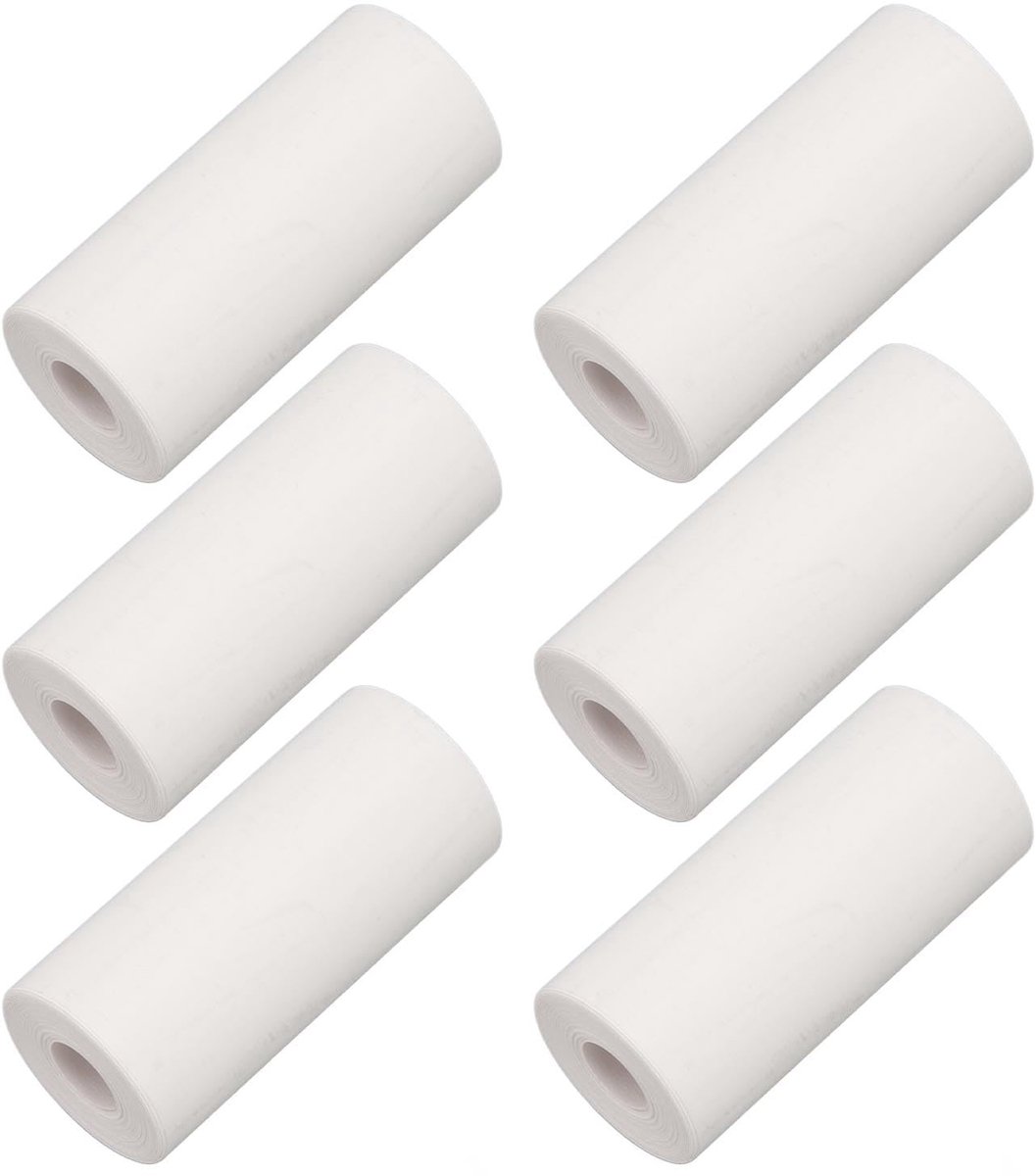 Dailygoods- Kassapapierrollen 20 stuks - Thermisch Papier A4 - 57x25 mm - Hoogwaardige Leesbaarheid - Duidelijke Streepjescodes - Perfect voor Thermische Printers