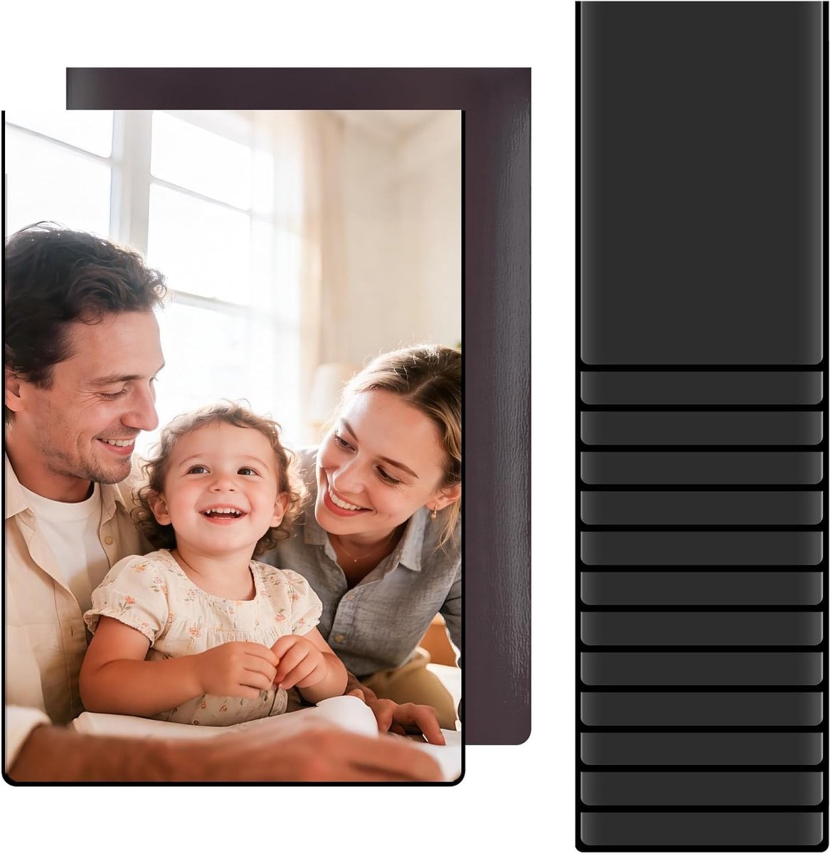 Set van 15 Magnetische Fotolijsten voor Koelkast - Mini Formaat voor Polaroid en Instax Mi