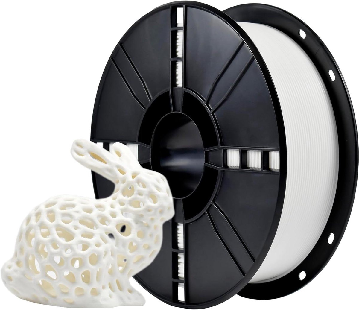 PETG Filament - 3D Printer Draad - 3D Printen - Maattolerantie +/- 0.02mm - 1 kg - Wit