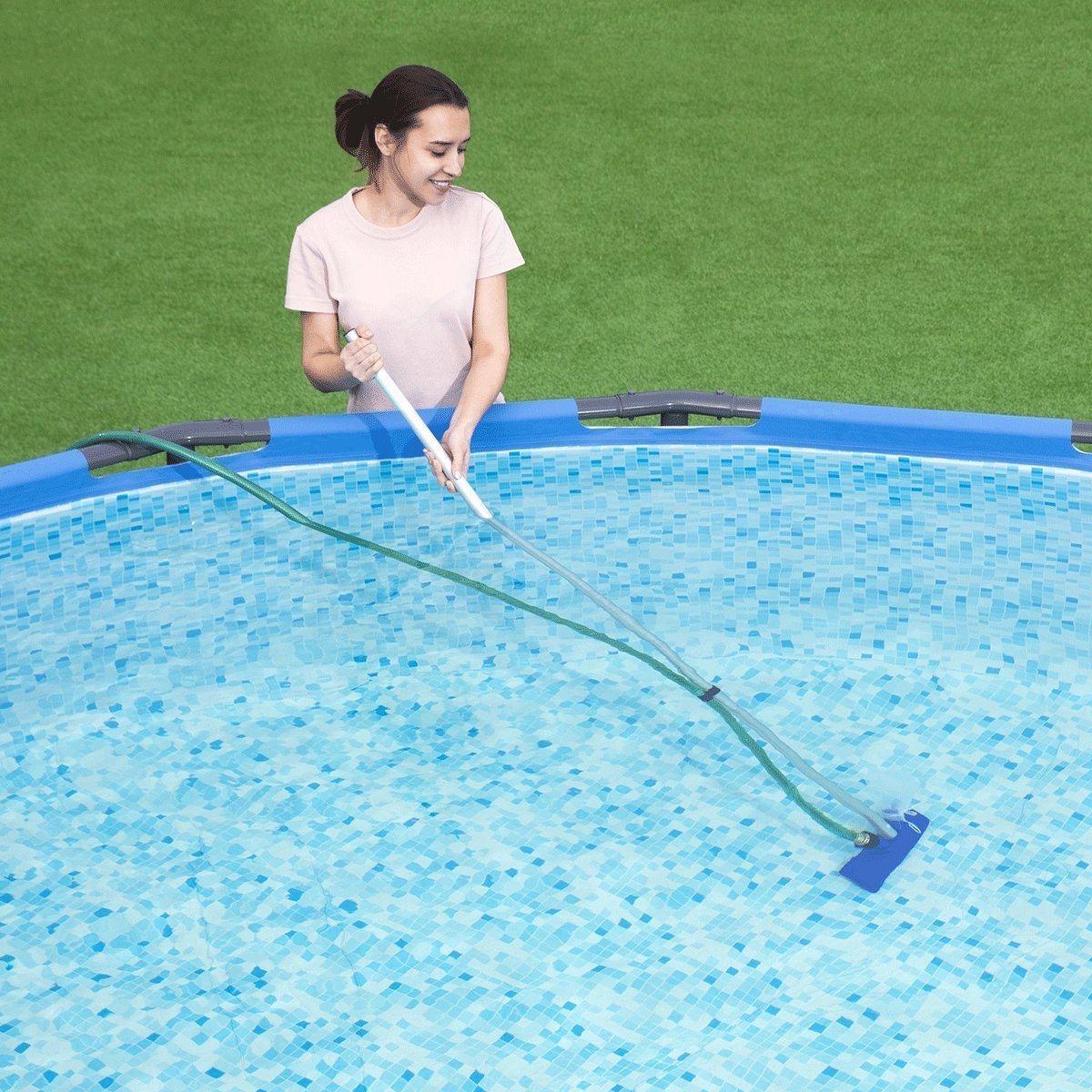 Bestway Flowclear onderhoudsset voor bovengrondse zwembaden - Deluxe