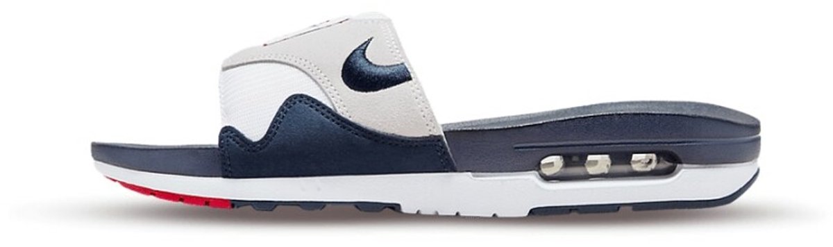 Nike Air Max 1 Slide ‘Obsidian’ Blauw