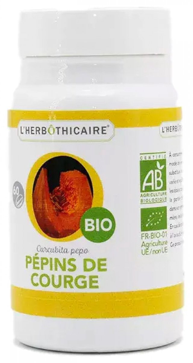 L'Herbôthicaire Pompoenzaad bio 180 Capsules